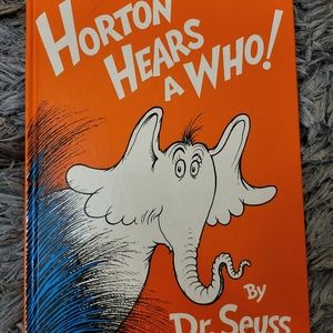 Dr. Suess "Horton Hears A Who" Lg Hardcover